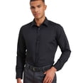 thumbnail image 2 of Premier Mens Colours Poplin Fitted Long-Sleeved Shirt, 2 of 4