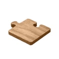 thumbnail image 2 of HEVIRGO 1PC Tapis de Table en Bois Coussin Isolant Polyvalent avec des Biscuits Lotus Racine Tranches Fleurs Formes de Protection Table Set de Table Table à Manger Mignon Coussin de Protection Approprié pour les Décorations de la Maison, 2 of 10