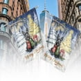 thumbnail image 4 of Merry Christmas Scottish Terrier Snowy Winter with Gifts Tree Decorations House Flag 28x40in Double Sided Scottie Dog Lover Gifts Outdoor Decor - 12020, 4 of 5
