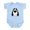 Sky Blue, variant on CafePress - Big Nose Springer Spaniel Infant Bodysuit - Baby Light Bodysuit, Size Newborn - 24 Months