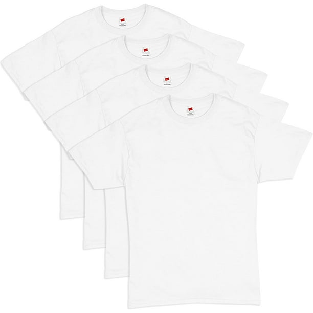 Hanes Men's Essentials Short Sleeve Tshirt Value Pack (4pack