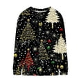 thumbnail image 3 of Uootdi Christmas Sweater for Women Cute Gift Xmas Button Down cardigan Sweater for Women Fall Winter Knitted Outerwear Coat, 3 of 5