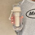 thumbnail image 2 of Vaso de separación de té y agua, taza de agua de gran capacidad para verano para niñas, taza de té portátil de aspecto alto para hombres, novedad de 2023, 2 of 5