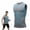 Gray-W9, variant on Compression Shirt Men Slimming Sleeveless Tank Tummy Breathable Shape Shirt Build a Toned Body,Black