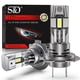 thumbnail image 1 of 50000LM H7 LED Headlight Bulb 140W Mini Wireless CSP Car Headlamp With Fan Auto Diode Lamps H7 Turbo Led Automobile 12V 6500K, 1 of 4