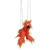 Sunny Toys WB322 16 inch Baby Flamingo - Orange-Red, Marionette Puppet