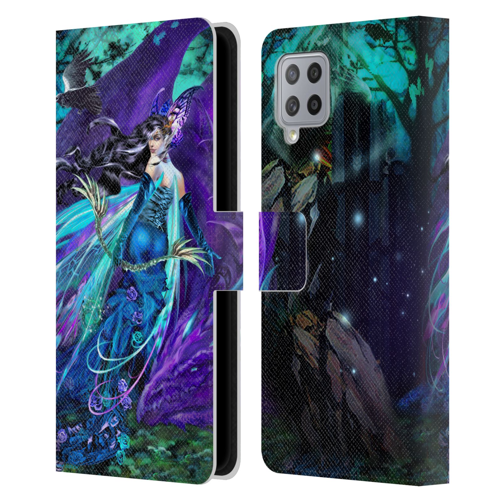Head Case Designs Officially Licensed Ruth Thompson Dragons Sagittarius Leather Book Wallet Case Cover Compatible with Samsung Galaxy A42 5G (2020) - image 1 of 6