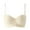 White, variant on LYEAA Bras for Women Comfortable No Wires Push up Padded Wireless Daily Bras Wirefree Lift Soft Bralette Breathable Sleeping Bras Red M