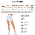 thumbnail image 2 of Faldas de golf para mujer, faldas de tenis plisadas con bolsillos, pantalones cortos, falda para correr, faldas atléticas, faldas de entrenamiento, 2 of 6