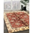 thumbnail image 2 of Ahgly Company Indoor Rectangle Abstract Red Oriental Area Rugs, 4' x 6', 2 of 6