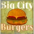 thumbnail image 3 of Teller, Skip 20x20 Black Modern Framed Museum Art Print Titled - Hamburger, 3 of 5