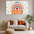 thumbnail image 7 of Colorful Rainbow Themed Backdrop Banner with Star Elements for Last Day of School Party Supplies Photography Props Classroom Decorations Happy End of School Celebration Background Decor, 7 of 7