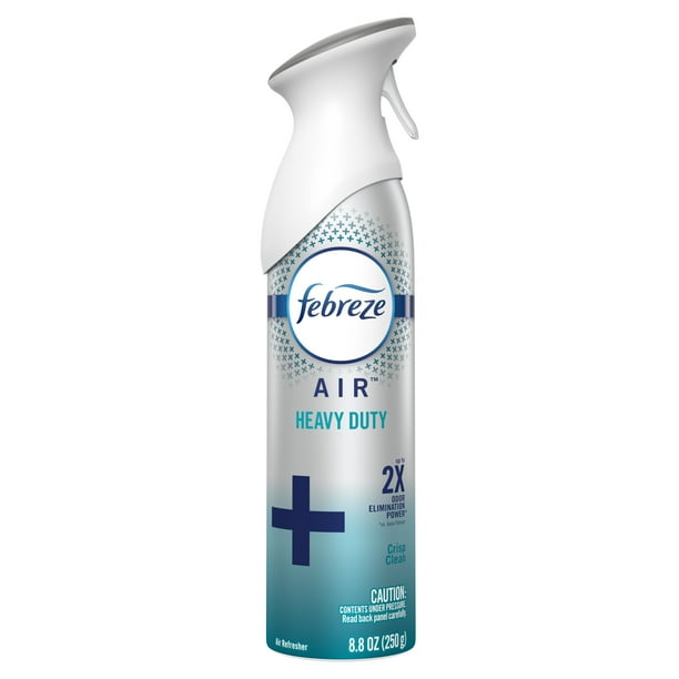 Febreze Heavy Duty OdorEliminating Air Freshener Spray, Crisp Clean, 1