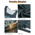 thumbnail image 6 of MOSHU Racerback Tank Tops for Women Vintage Mandala Graphic Shirts Casual Sleeveless Summer Tops, 6 of 9