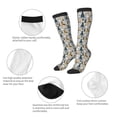 thumbnail image 6 of Lsque Llama and Cactus1 Printed Crew Socks Men's Women's LightWeight Thin Casual Calf Socks ,Knee High Socks,Cotton Socks, 6 of 9