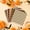 E, variant on ZLKMQM 12Pcs Halloween Pattern Paper Watercolor Scrapbook Paper Pumpkin Decorative DIY Art Craft Paper For Card Making Scrapbook Photo Album Decor, 5.9 x 5.9 Inch