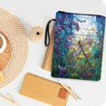 thumbnail image 4 of HELLHERO Book Protector, 8.66 x 11.42 with Pocket for Classic Zipper Bag, Easy Carry Book Case Gift for Librarian Mother Women, Dragonfly, 4 of 8