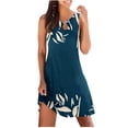 thumbnail image 2 of Mefallenssiah Robe Imprimée Sans Manches pour Femme, 2 of 3