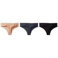 thumbnail image 4 of Calvin Klein Underwear Women's 3 Pack Invisibles Thongs, 4 of 6