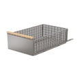 thumbnail image 1 of Organizador de gabinete extraíble, organizador debajo del fregadero, almacenamiento plegable, resistente, cesta deslizante para gabinete, cajón Pequeño, 1 of 8
