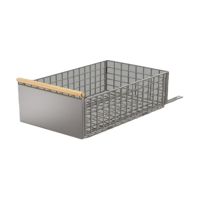 Organizador de gabinete extraíble, organizador debajo del fregadero, almacenamiento plegable, resistente, cesta deslizante para gabinete, cajón Pequeño