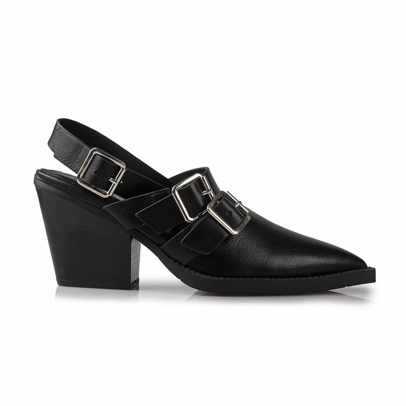 Women's Women's Western Edge Heeled Mules
