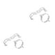 thumbnail image 1 of Riwesomey Clips de retención Soportes reutilizables Conecta herramientas de sujeción Vertical Suministros de jardinería agrícola Invernadero Type1 NO1, 1 of 6