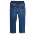 thumbnail image 2 of Gerber Baby and Toddler Neutral Rib Waist Skinny Jean, Sizes 12M-5T, 2 of 8