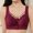Red, variant on Bra for Women Womens Anti Sagging Lace Bra Wireless Push Up Small Bust