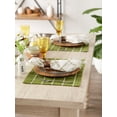 thumbnail image 2 of Design Imports CAMZ12302 Ensemble de 6 Napperons à Carreaux Verts DII Ventana, 2 of 2