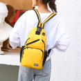 thumbnail image 6 of IAJFHAFS Small Sling Crossbody Backpack Shoulder Bag for Men Women, Lightweight One Strap Backpack Sling Bag Backpack for Hiking Walking Biking Travel Cycling, 6 of 9