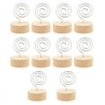 thumbnail image 1 of CNKOO Lot de 10 Support de Numéro de Table Clips de Mariage Support de Photo 5.5x3.9x3.9cm comme Décrit, 1 of 6