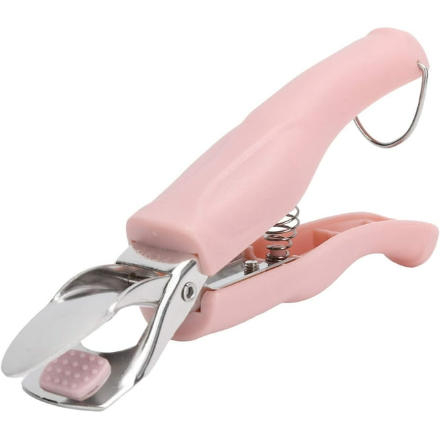 Pinza para tazón con clip anticaliente de acero inoxidable, abrazadera para plato caliente, utensilio de cocina para mover platos o tazones calientes con comida afuera, clip para tazón(rosa)