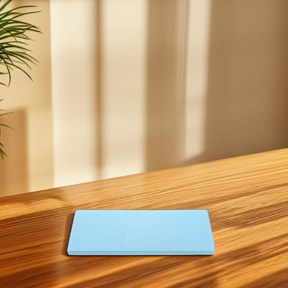 Homoyoyo  3Pcs Blue Polystyrene Modeling Foam Blocks for DIY Scene Models Classroom Art Projects