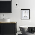 thumbnail image 2 of Stupell Industries Correct Way Toilet Paper Black Framed Print Under Glass design by Lettered and Lined, 16 x 13, 2 of 10