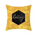 thumbnail image 1 of Funda de almohada de poliéster amarillo, funda de cojín para cintura para sofá y coche, decoración del hogar, 1 of 1
