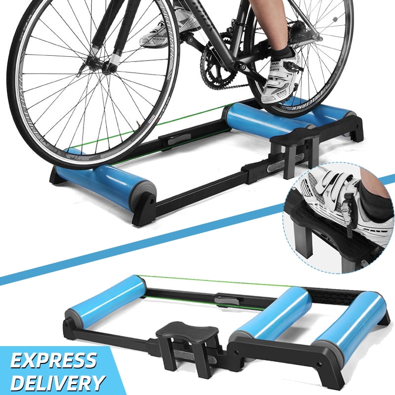 Indoor Folding Exercise Bicycle Trainer Roller MTB Road Cycling Riding