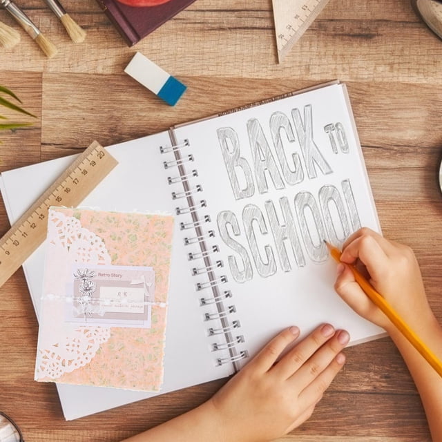 EXHUMKY 1Set Decorative Scrapbook Paper with Clear Patterns for Handmade Cards and Journaling