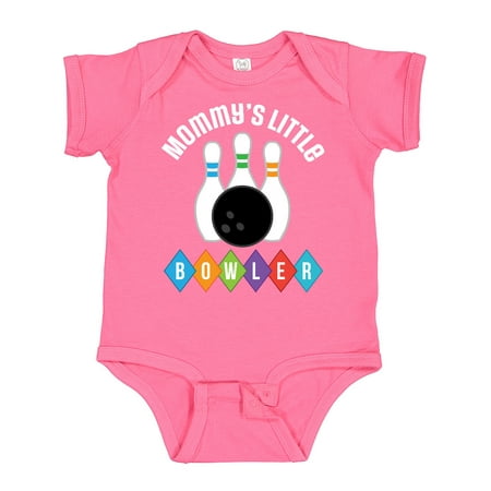 

Inktastic Bowling Mommys Little Bowler Outfit Gift Baby Boy or Baby Girl Bodysuit