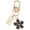 Black, variant on DGMIOCS Cute Flower keychains for Women, Aesthetic Keychain Charms, Bag & Purse Charms for Handbags & Backpacks Accessories