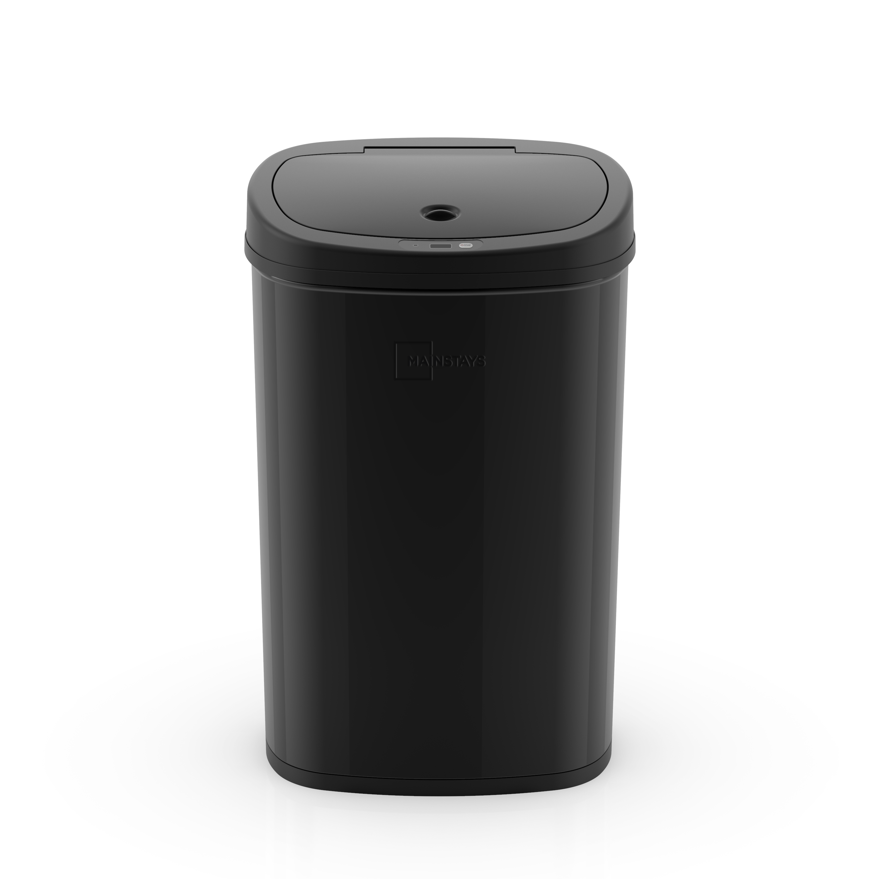 Mainstays 13.2 gal /50 L Motion Sensor Kitchen Garbage Can, Black Stainless Steel - image 5 of 12