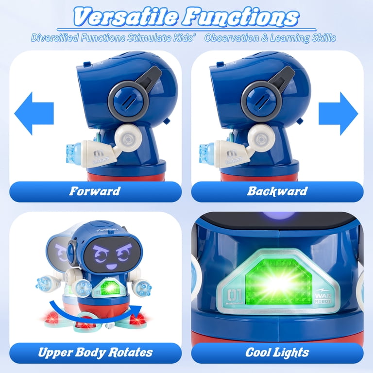 Gmdisc Intelligent Dancing Robot with Lights & Music photo 6