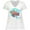AA-White, variant on Inktastic Fort Lauderdale, Florida Swimming Sea Turtle with Bubbles Women's Plus Size V-Neck T-Shirt