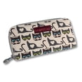 thumbnail image 1 of bungalow 360 Portefeuille Zippé (Chat), 1 of 4