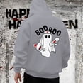 thumbnail image 2 of Tisuna Men'S Halloween Hoodies Ghost Print Long Sleeve Hooded Tops Lightweight Men Festival Theme Party Hoody Clothes Size L, 2 of 4