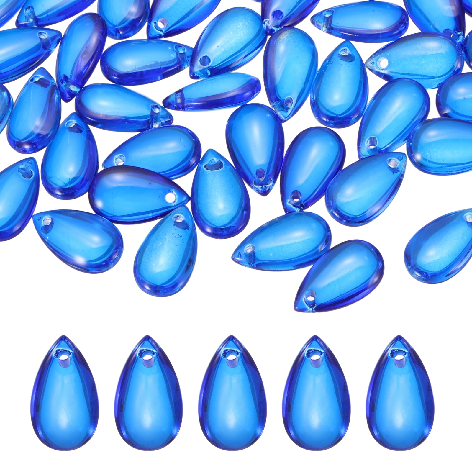 FUYGRCJ, Crystal Glass Beads, 4mm, 10 Colors Assorted Pack of 1000