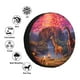 thumbnail image 4 of Balery Lantern Giraffes Magical Forest Cubiertas para Neumáticos - Protector Resistente para Neumáticos de Camioneta, SUV, Remolque, Camper y RV-16 inch, 4 of 6
