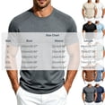 thumbnail image 2 of Miqool Men's Athletic T-Shirt Short Sleeve Crew Neck Moisture-Wicking Mesh Panel Quick Dry Workout Top Lightweight Stretch Gym Running Tee, 2 of 8