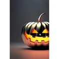 thumbnail image 3 of CafePress - Shiny Jack O' Lantern - Spiral Bound Journal Notebook, Personal Diary Dot Grid, 3 of 6