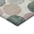 thumbnail image 3 of Addison Rugs Chantille Indoor/Outdoor Transitional Geometric Salmon Machine Washable Rectangle Rug, 5' x 7'6", 3 of 8